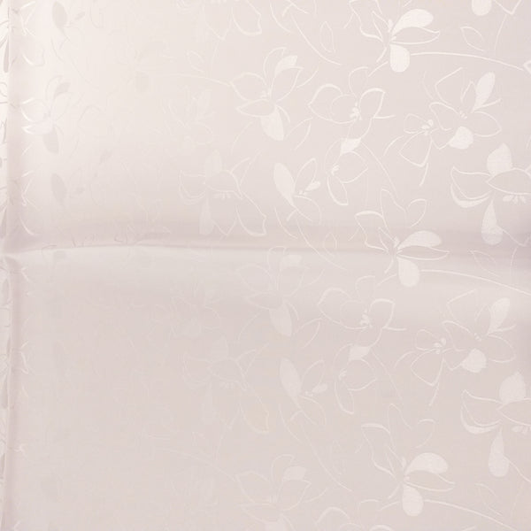 Sciarpe con seta bianche con decorazioni e fiorellini, 2 jacquard 🦔🥋🎨🧿 (White silk scarves with decorations and flowers, 2 jacquard))