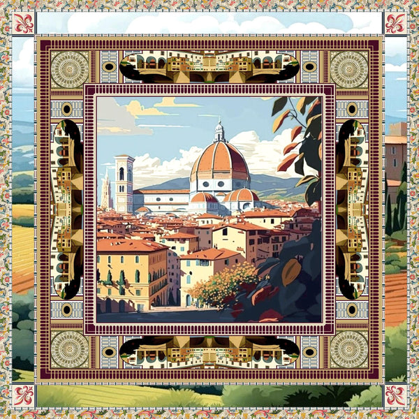 Foulard Firenze - Headscarf Florence - Florencia