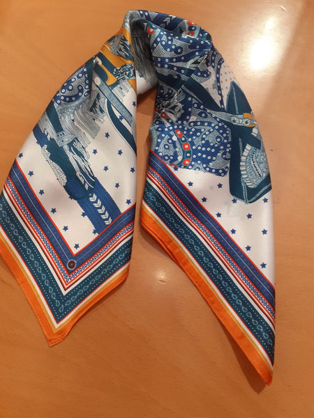 Foulard equestre - equestrian squarescarf