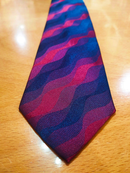 Cravatta ondulata astratta - shades abstract tie