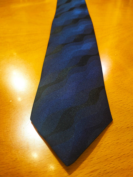 Cravatta ondulata astratta - shades abstract tie