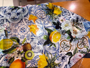 Foulard limoni - headscarf lemons