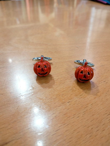 gemmelli zucca -
pumpkin halloween cufflinks