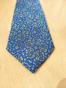 Cravatte carta fiorentina e fiore - marbled florentine paper and flowers ties