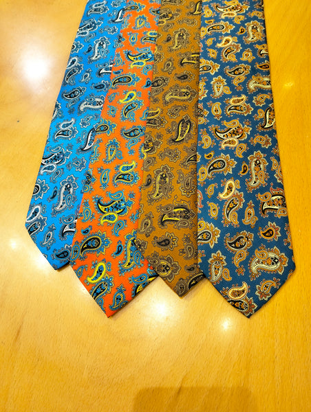 cravatte paisley - paisley tie