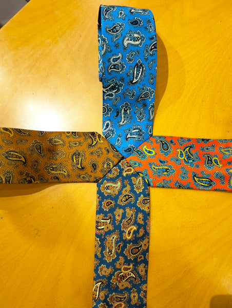 cravatte paisley - paisley tie