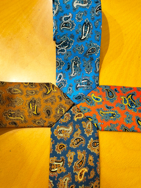 cravatte paisley - paisley tie