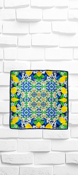 Foulard limoni - headscarf lemons