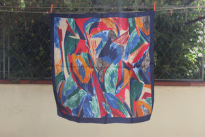 Foulard pennellata ( headscarf brushstroke )