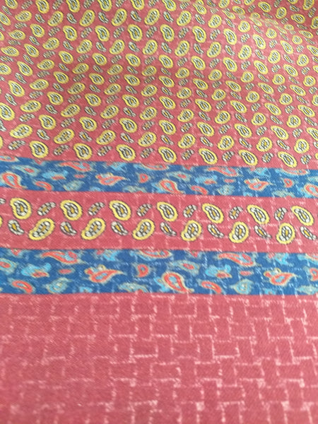 Sciarpa seta da uomo , motivo paisley ( silk scarf for men, pattern paisley )