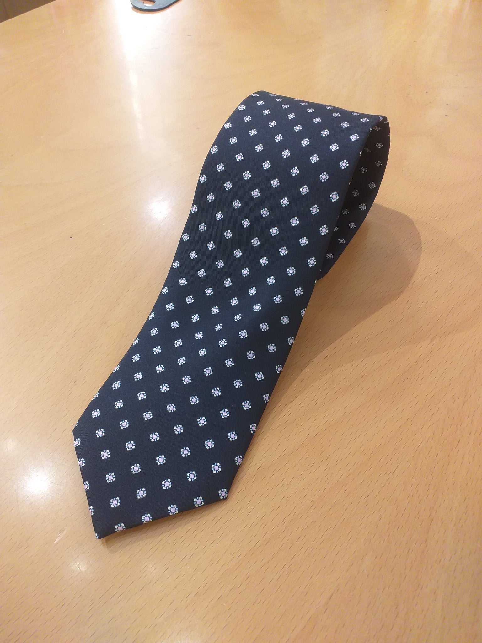 Cravatta classica nera - classic black tie